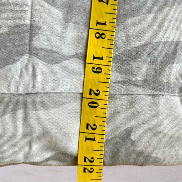 NWT Splendid Lena Camo Long Sleeve Mock Neck Slate Gray Sweater Top Size Small - Picture 9 of 9